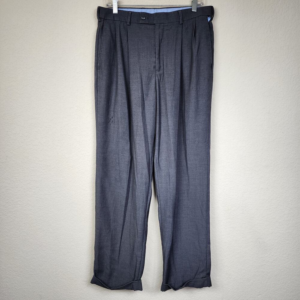 Louis Raphael 33/30 Grey Gray Trouser Pants